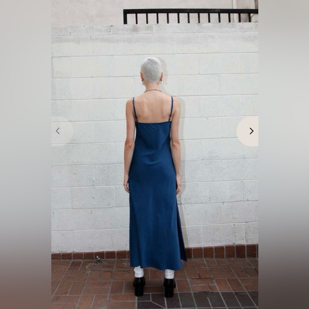 KKCO Dizzy Slip Dres- Sapphire XS - Picture 4 of 14